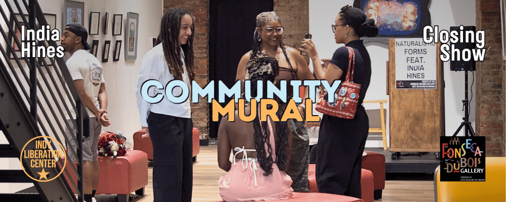 India Hines: Closing Community Art Build